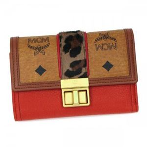 MCM（エムシーエム） 三つ折り財布（小銭入れ付） MYM2AVR03 OR001 COGNAC／ORANGE