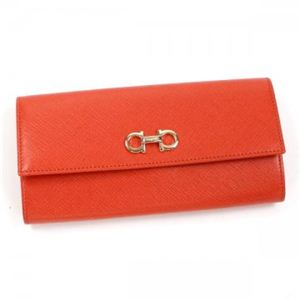 Ferragamo（フェラガモ） 長財布 GANCINI ICONA VITTEL 22B002 531095 LAVA