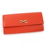 Ferragamo（フェラガモ） 長財布 GANCINI ICONA VITTEL 22B002 531095 LAVA