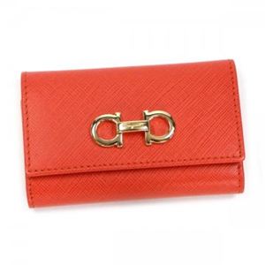 Ferragamo（フェラガモ） キーケース GANCINI ICONA VITTEL 22A999 531084 LAVA