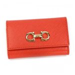 Ferragamo（フェラガモ） キーケース GANCINI ICONA VITTEL 22A999 531084 LAVA