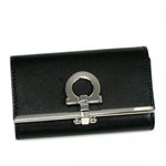 Ferragamo（フェラガモ） キーケース GANCINI ICONA VITTEL 224627 273775 NERO