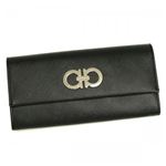 Ferragamo（フェラガモ） 長財布 GANCINI ICONA VITTEL 227121 335289 NERO