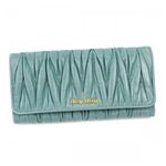 MIUMIU（ミュウミュウ） 長財布 MATELASSE LUX 5M1109 F0360 ANICE
