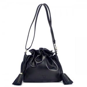 Loewe（ロエベ） ショルダーバッグ FLAMENCO 380.82EE17 1100 BLACK