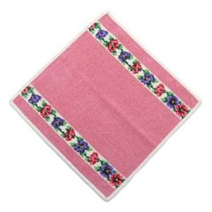 Feiler（フェイラー） タオル タオル30X30 ANEMONE WHITE 123 PINK