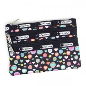 LESPORTSAC（レスポートサック） ポーチ POP HEART 7158