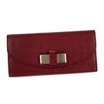 Chloe（クロエ） 長財布 LILY 3P0498 522 RED