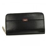 Chloe（クロエ） 長財布 ETHEL 3P0471 09I BLACK／MOKA