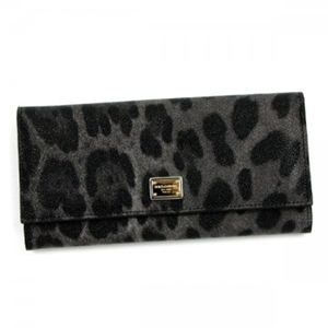 DOLCE＆GABBANA（ドルチェアンドガッバーナ） 長財布 A4110 BI0087 8B836 GREY／BLACK