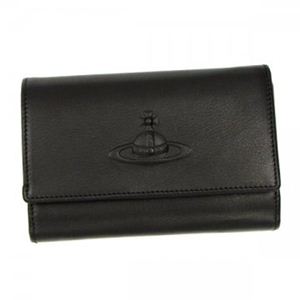 Vivienne Westwood（ヴィヴィアンウエストウッド） 二つ折り財布（小銭入れ付） CHELSEA 32285 BLACK