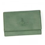 Vivienne Westwood（ヴィヴィアンウエストウッド） 二つ折り財布（小銭入れ付） CHELSEA 32285 GREEN