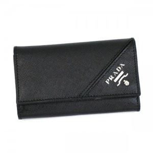 Prada（プラダ） キーホルダー SAFFIANO 2M0025 F0002 BLACK