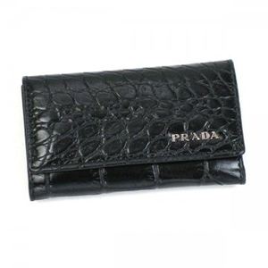 Prada（プラダ） キーホルダー STAMPA COCCO 2M0025 F0002 BLACK