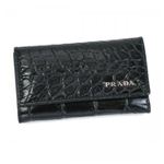 Prada（プラダ） キーホルダー STAMPA COCCO 2M0025 F0002 BLACK