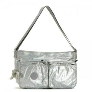 Kipling（キプリング） ショルダーバッグ BASIC K10709 940 METALLIC SILVER