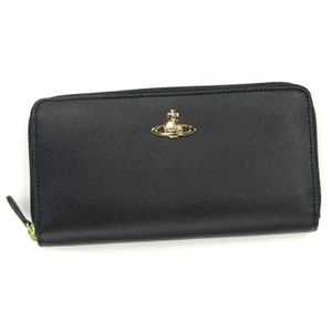 【2013年5月31日まで期間限定値下げ】Vivienne Westwood（ヴィヴィアンウエストウッド） 長財布 SAFFIANO 5140V NERO