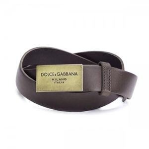 DOLCE＆GABBANA（ドルチェアンドガッバーナ） ベルト BC3737 80048 DARK BROWN