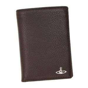 Vivienne Westwood（ヴィヴィアンウエストウッド） カードケース MAN BICOLORED 33046 DARK BROWN