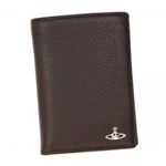 Vivienne Westwood（ヴィヴィアンウエストウッド） カードケース MAN BICOLORED 33046 DARK BROWN