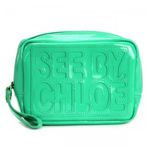 SEE BY CHLOE（シーバイクロエ） ポーチ ZIP FILE PVC 9P7020 661 MINT