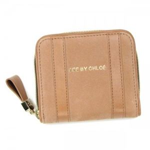 SEE BY CHLOE（シーバイクロエ） 二つ折り財布（小銭入れ付） 9P7369 C208 NOUGAT