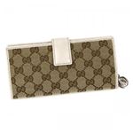 Gucci（グッチ） 長財布 233024 9761 BEIGE EBONY／MYSTIC WHITE