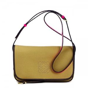 Loewe（ロエベ） ショルダーバッグ LOEWE ORO 386.84.F53 8174 GOLD／MAGENTA
