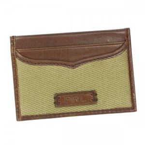 RalphLauren（ラルフローレン） カードケース X31SC02 4051619 33HGC HIGLAND KHAKI W／LEATHER