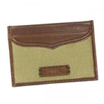 RalphLauren（ラルフローレン） カードケース X31SC02 4051619 33HGC HIGLAND KHAKI W／LEATHER