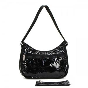 LESPORTSAC（レスポートサック） ナナメガケバッグ ブラックパテント 7520