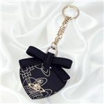 Vivienne Westwood（ヴィヴィアンウエストウッド） キーホルダー LOGOMANIA 32362 BLACK