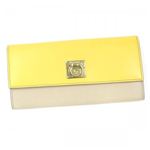 Ferragamo（フェラガモ） 長財布 LOCK STORY 22B703 535743 VANILLA／ALMOND