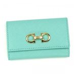 Ferragamo（フェラガモ） キーケース GANCINI ICONA VITTEL 22A999 531085 TURQUOISE