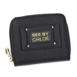 SEE BY CHLOE（シーバイクロエ） 二つ折り財布（小銭入れ付） MAYA 9P7371 1 BLACK