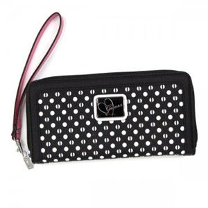 Guess（ゲス） 長財布 ELARA VY389246 BLACK MULTI
