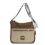 Guess（ゲス） ナナメガケバッグ HUMA CG389114 CAMEL MULTI