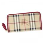 Burberry（バーバリー） 長財布 HYM ALS ZIGGY MCO 6080T MILITARY RED