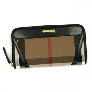 【2013年5月31日まで期間限定値下げ】Burberry（バーバリー） 長財布 BHK LG ZIGGY BHK 0010T BLACK
