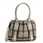 Burberry（バーバリー） ハンドバッグ SMOKED CHECK SM NORTHFIELD 2500T TRENCH - BGEIGE