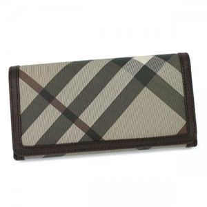 Burberry（バーバリー） 長財布 SMOKED CHECK LS PENROSE SMO 5020T PULM SMOKED CHECK