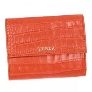 【2013年7月31日まで期間限定値下げ】Furla（フルラ） 二つ折り財布（小銭入れ付） PJ79 PY0 PAPAYA