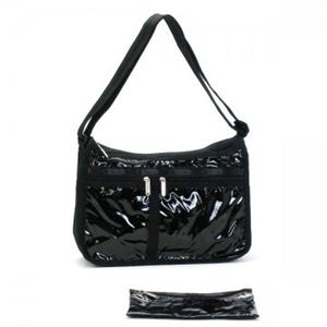 LESPORTSAC（レスポートサック） ナナメガケバッグ ブラックパテント 7507