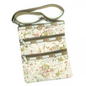 【2013年5月31日まで期間限定値下げ】LESPORTSAC（レスポートサック） ナナメガケバッグ ホームタウン 7627