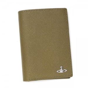 Vivienne Westwood（ヴィヴィアンウエストウッド） カードケース MAN SAFFIANO 33039 GREEN