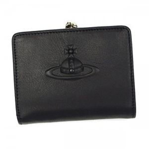 Vivienne Westwood（ヴィヴィアンウエストウッド） 二つ折り財布（小銭入れ付） CHELSEA 32283 BLACK
