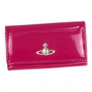 【2013年6月30日まで期間限定値下げ】Vivienne Westwood（ヴィヴィアンウエストウッド） キーケース APOLLO 32296 FUXIA