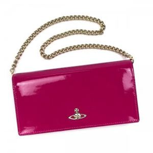 【2013年5月31日まで期間限定値下げ】Vivienne Westwood（ヴィヴィアンウエストウッド） 長財布 APOLLO 32298 FUXIA