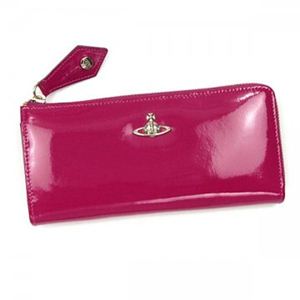 【2013年5月31日まで期間限定値下げ】Vivienne Westwood（ヴィヴィアンウエストウッド） 長財布 APOLLO 32301 FUXIA