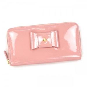 【2013年6月30日まで期間限定値下げ】Vivienne Westwood（ヴィヴィアンウエストウッド） 長財布 FIOCCO 5140VV126 ROSA CHIARO